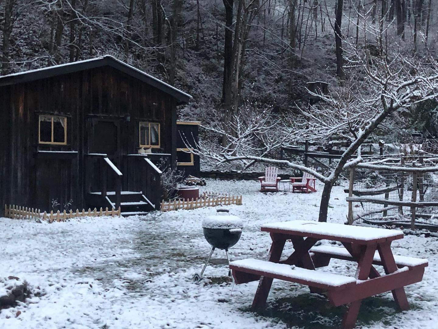 The Renovated Barn At Seneca Rocks Villa Exterior foto